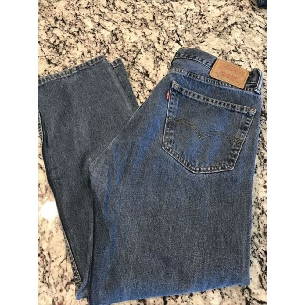 Levis 505‎ Regular Fit Jeans 34x30 100% Cotton
